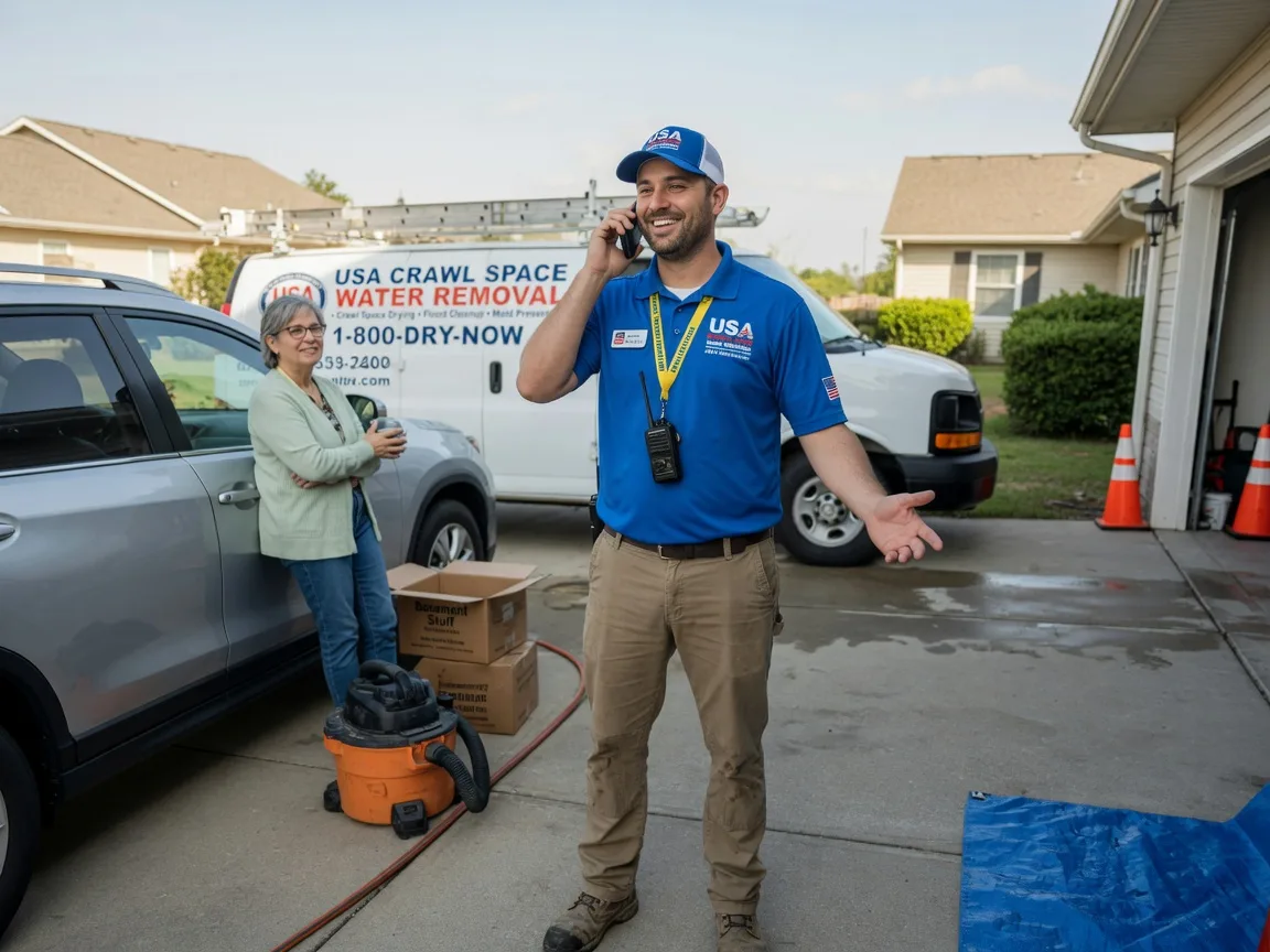 Crawl Space Water Removal Deerfield, VA FAQs